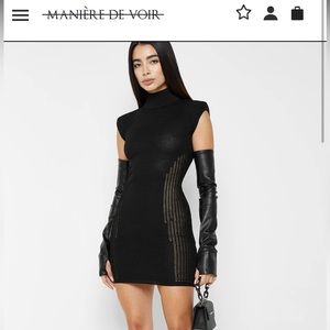 #manieredeviore #blackdress #edgy